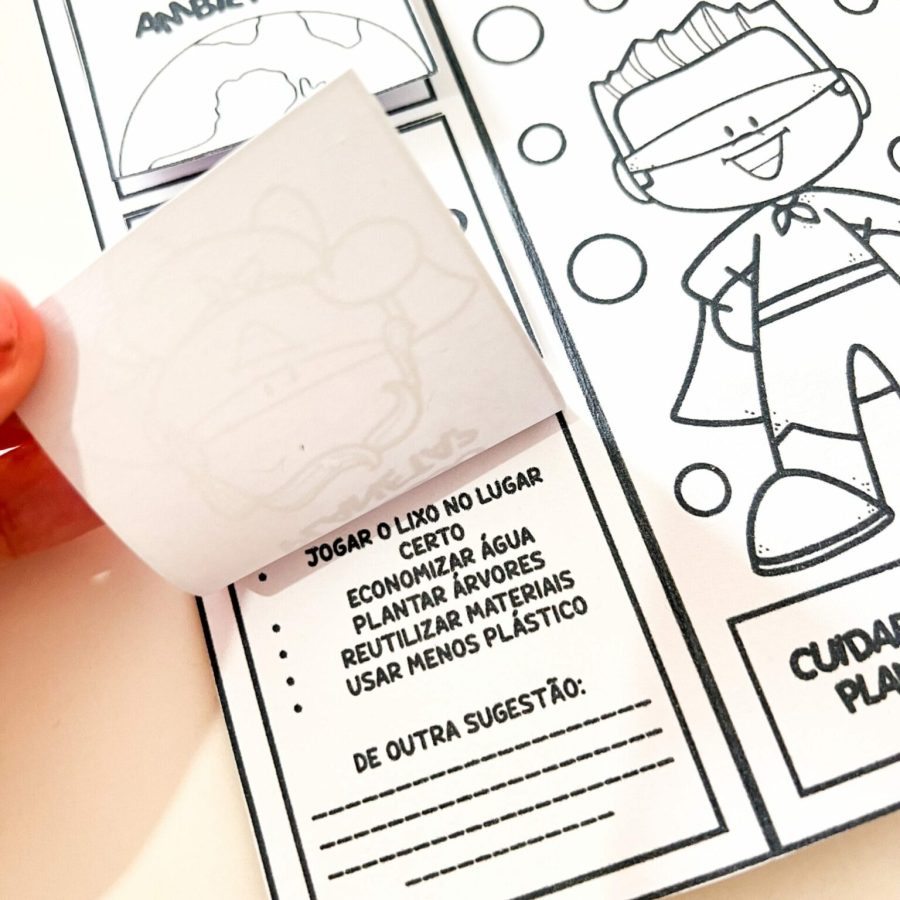 Flipbook e Lapbook - Meio Ambiente - Dia do Meio Ambiente - Pedagogia de Ideias Flipbook e Lapbook - Meio Ambiente - Dia do Meio Ambiente