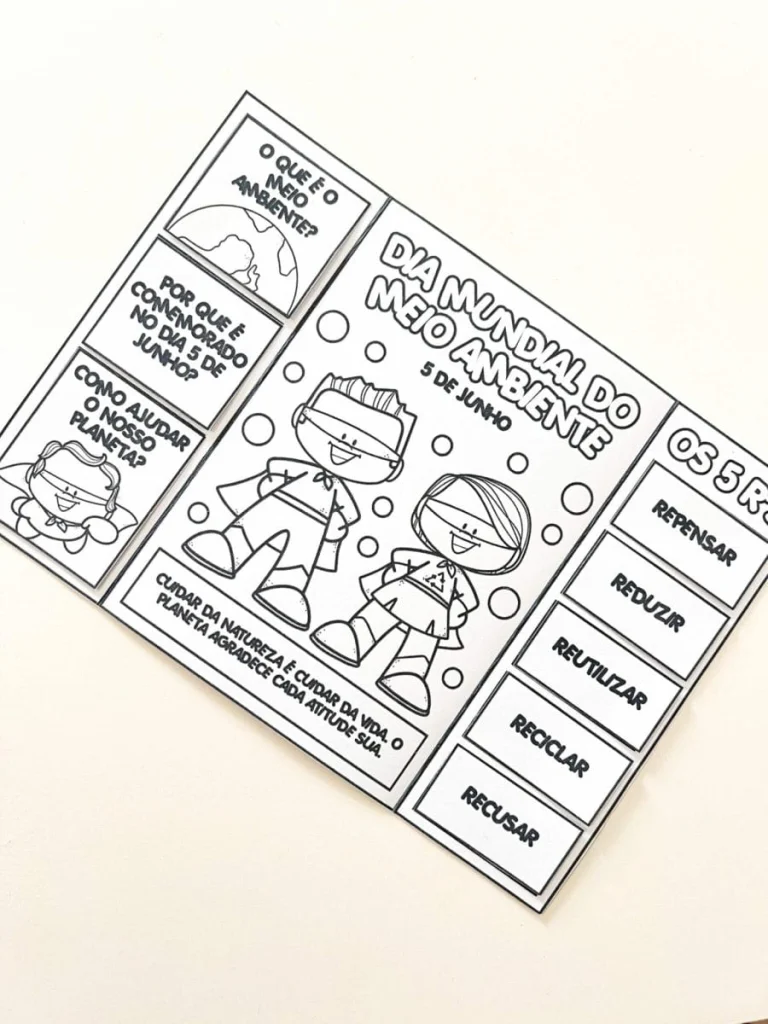 Flipbook e Lapbook Meio Ambiente — foto 4