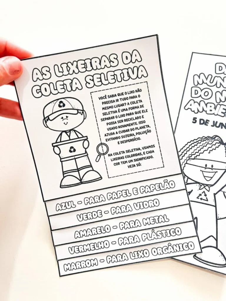 Flipbook e Lapbook Meio Ambiente — foto 7