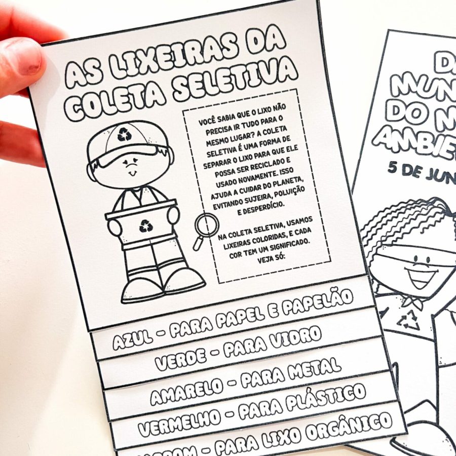 Flipbook e Lapbook - Meio Ambiente - Dia do Meio Ambiente - Pedagogia de Ideias Flipbook e Lapbook - Meio Ambiente - Dia do Meio Ambiente