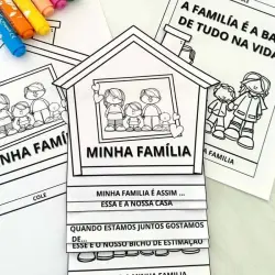 Atividades de família para crianças na educação infantil.