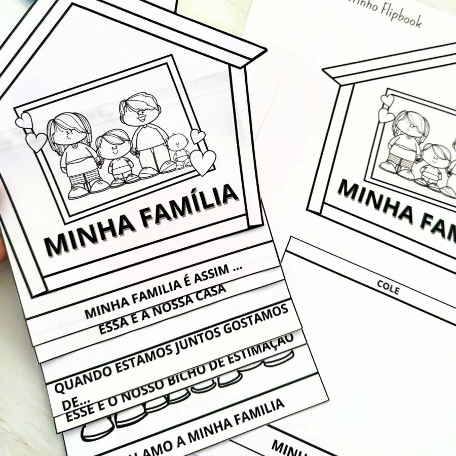 Flipbook Minha Família - Dia da Família - Pedagogia de Ideias Flipbook Minha Família - Dia da Família