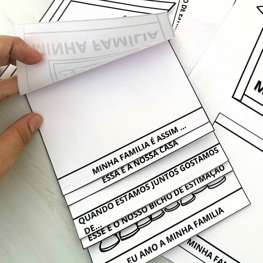 Flipbook Minha Família - Dia da Família - Pedagogia de Ideias Flipbook Minha Família - Dia da Família