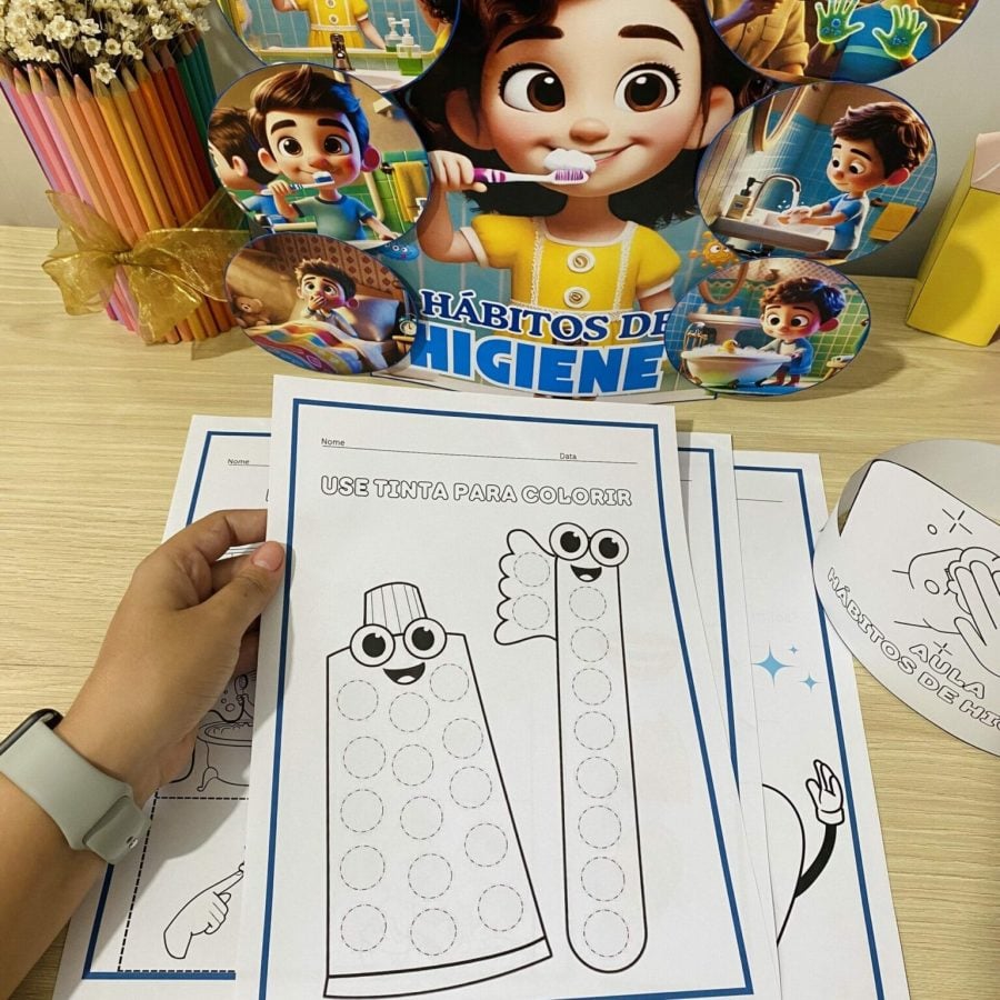 Hábitos de Higiene - Educação Infantil - Pedagogia de Ideias Hábitos de Higiene - Educação Infantil