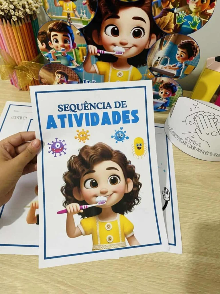 Atividades Hábitos de Higiene com História — foto 9
