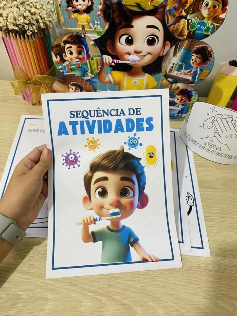 Atividades Hábitos de Higiene com História — foto 8