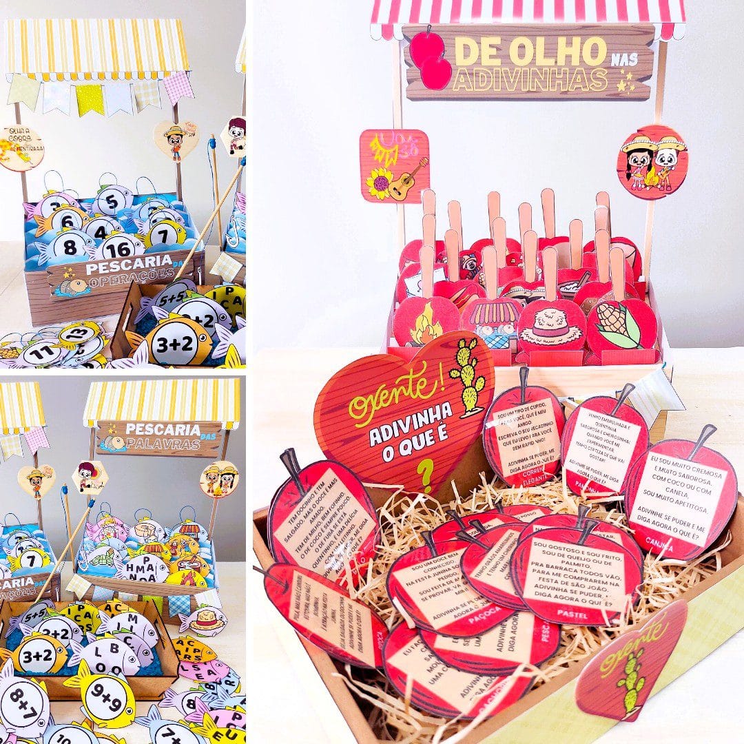 Kit - Festa Junina - Festa Junina - Pedagogia de Ideias Kit - Festa Junina - Festa Junina