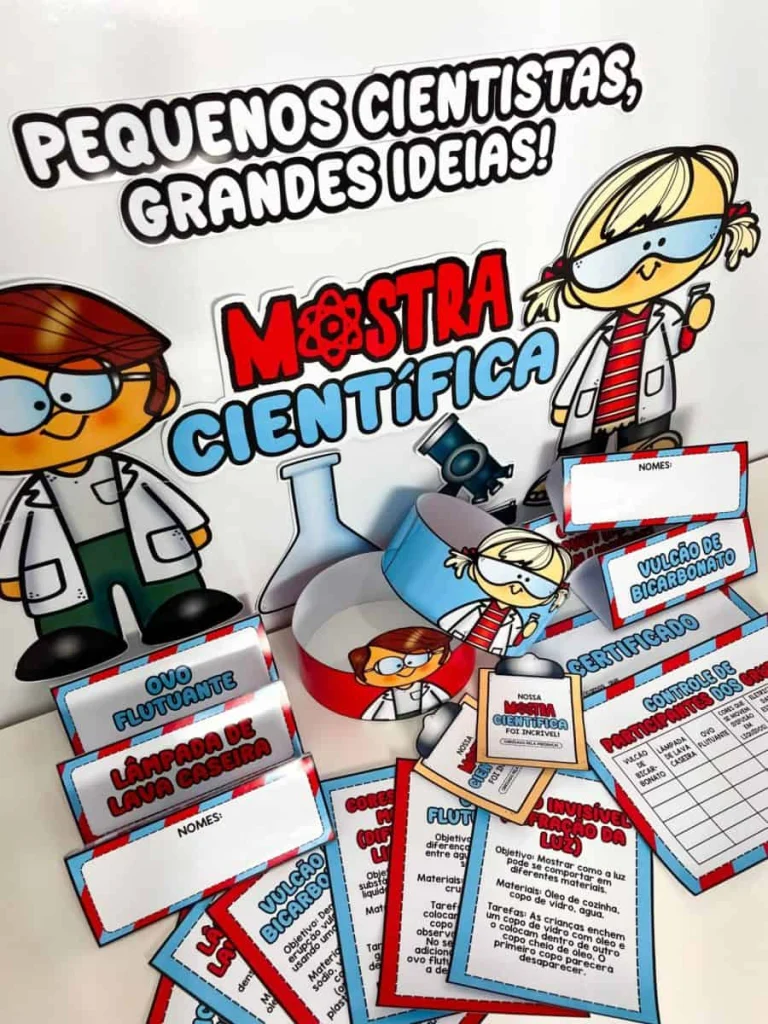 Kit Mostra Científica com Seis Experimentos — foto 10