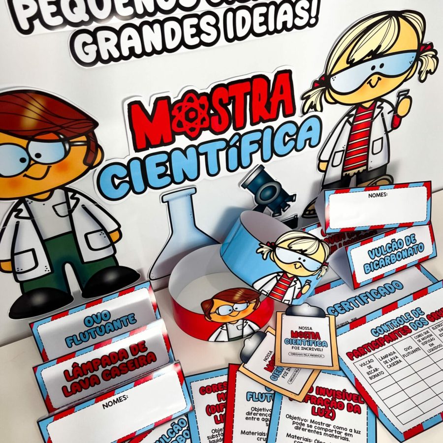 Kit Mostra Científica - Ciências - Pedagogia de Ideias Kit Mostra Científica - Ciências