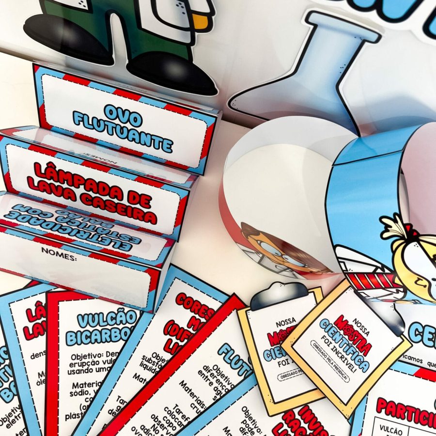 Kit Mostra Científica - Ciências - Pedagogia de Ideias Kit Mostra Científica - Ciências