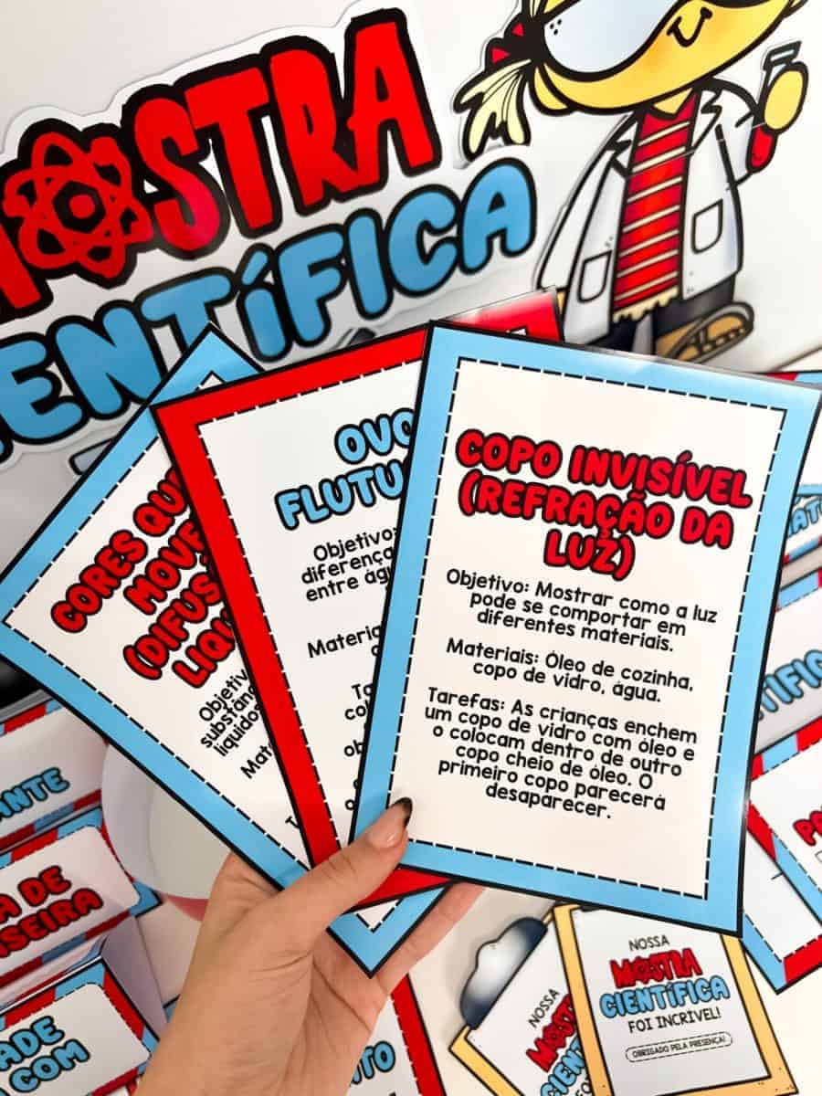 Kit Mostra Científica - Ciências