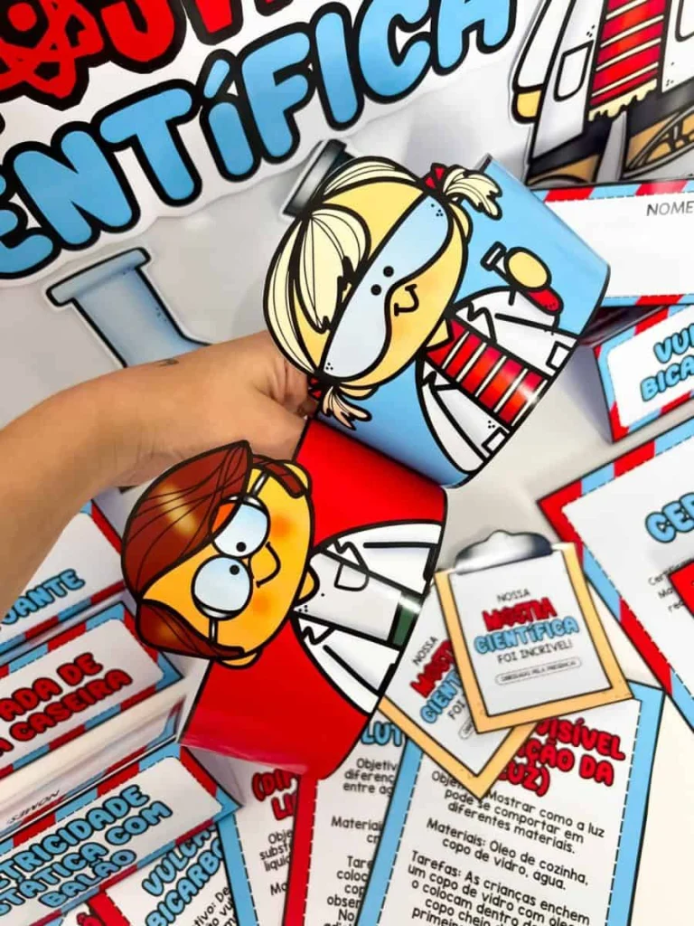 Kit Mostra Científica com Seis Experimentos — foto 3