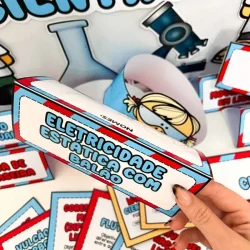 Kit de atividades científicas para educação infantil e ensino fundamental.