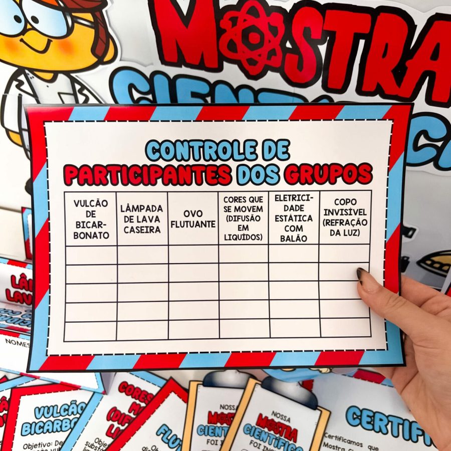 Kit Mostra Científica - Ciências - Pedagogia de Ideias Kit Mostra Científica - Ciências