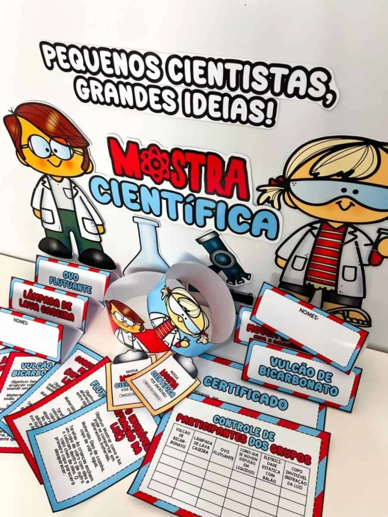 Kit Mostra Científica com Seis Experimentos — foto 8