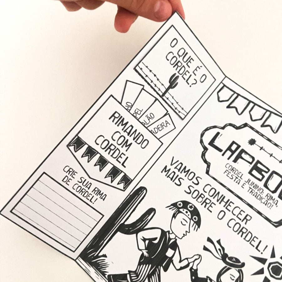 Lapbook de Cordel - Estilo Cordel - Pedagogia de Ideias Lapbook de Cordel - Estilo Cordel