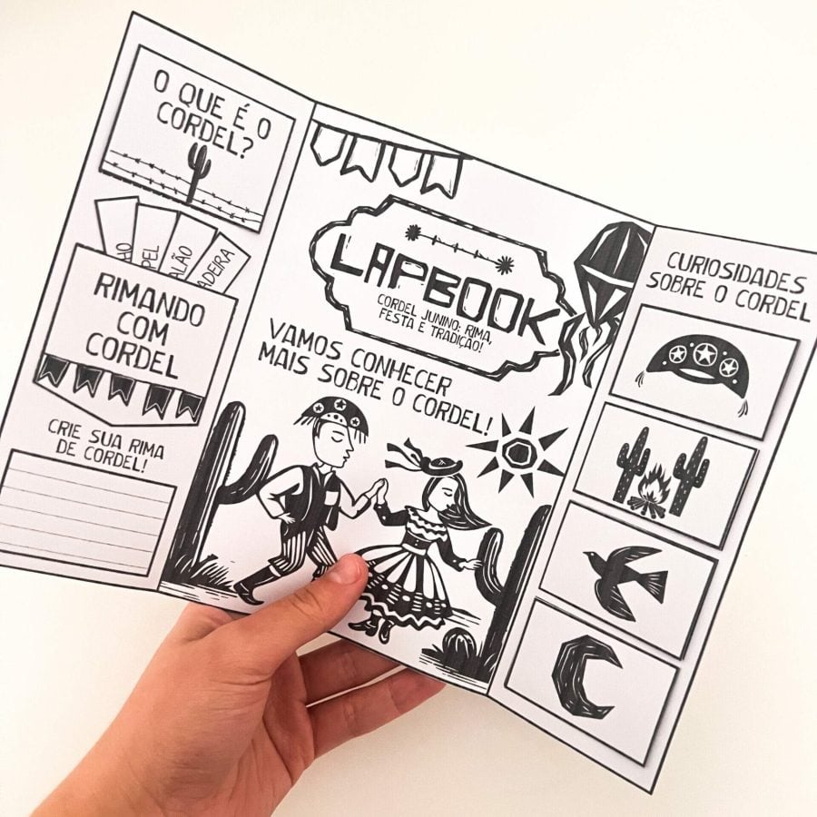 Lapbook de Cordel - Estilo Cordel