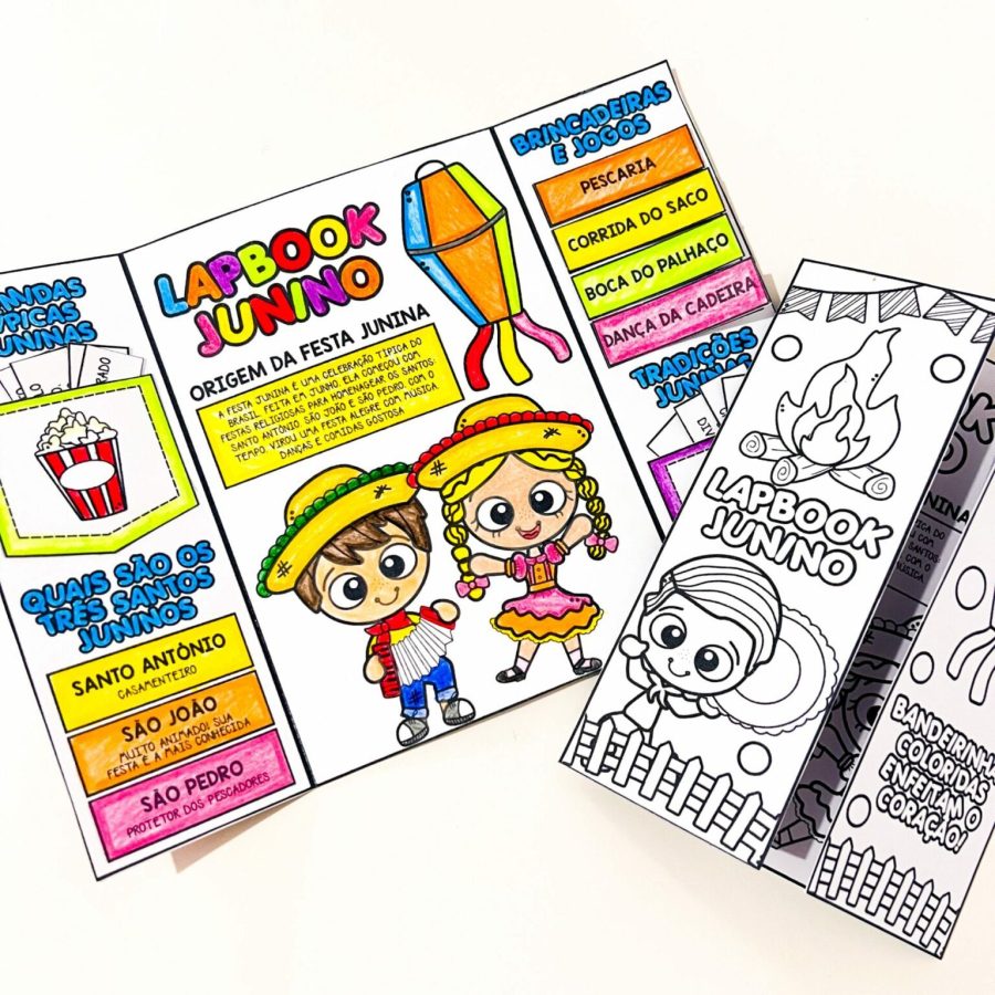 Lapbook Junino - Festa Junina - Pedagogia de Ideias Lapbook Junino - Festa Junina