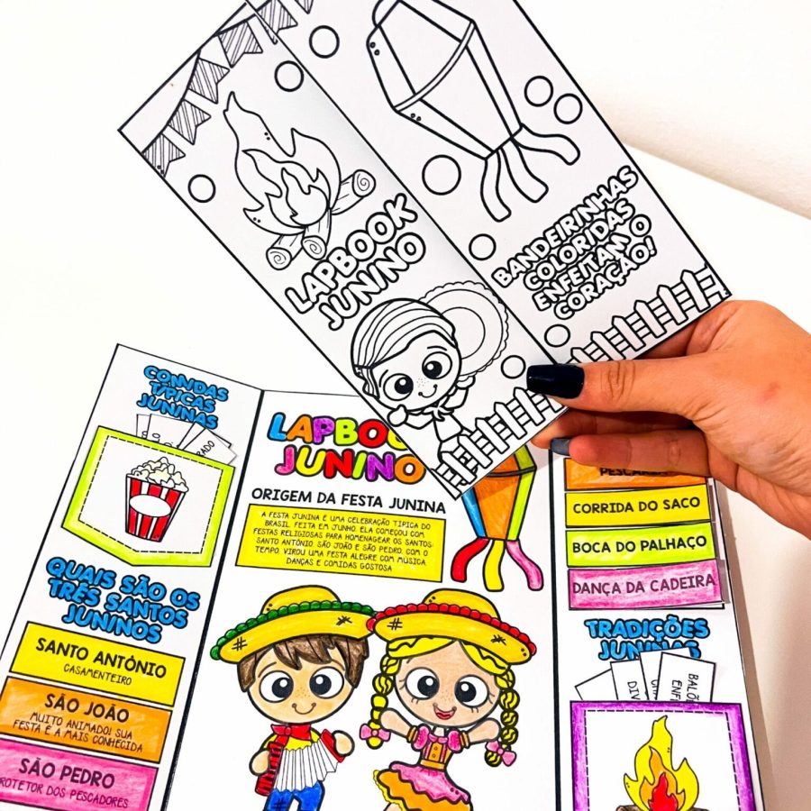 Lapbook Junino - Festa Junina - Pedagogia de Ideias Lapbook Junino - Festa Junina