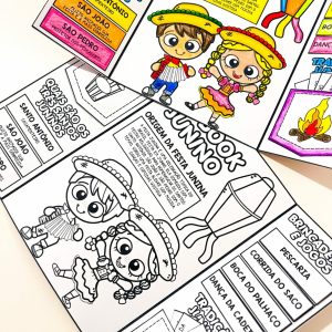 Lapbook Junino - Festa Junina - Pedagogia de Ideias Lapbook Junino - Festa Junina