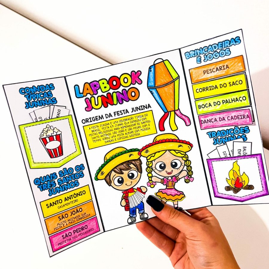 Lapbook Junino - Festa Junina - Pedagogia de Ideias Lapbook Junino - Festa Junina