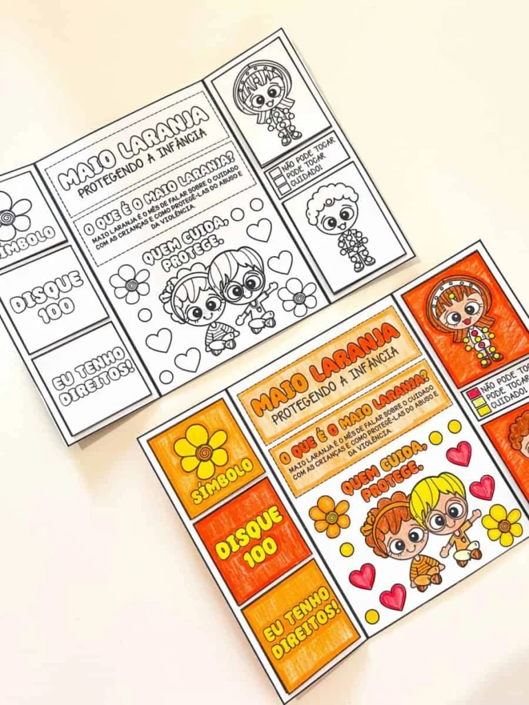 Lapbook Interativo Maio Laranja — foto 10