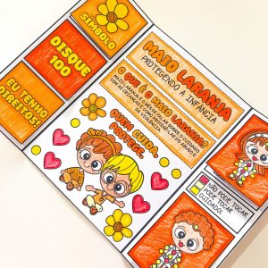 Lapbook - Maio Laranja - Maio Laranja