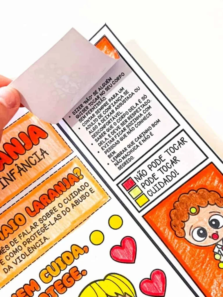 Lapbook Interativo Maio Laranja — foto 5