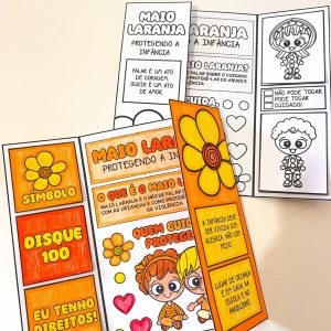 Lapbook - Maio Laranja - Maio Laranja