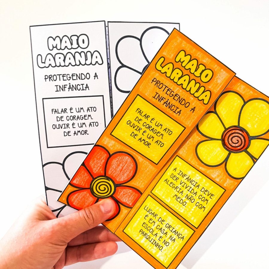 Lapbook - Maio Laranja - Maio Laranja - Pedagogia de Ideias Lapbook - Maio Laranja - Maio Laranja