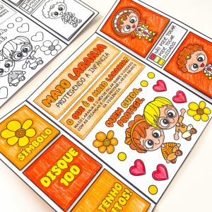 Lapbook - Maio Laranja - Maio Laranja - Pedagogia de Ideias Lapbook - Maio Laranja - Maio Laranja