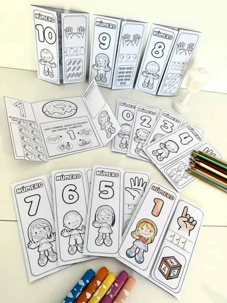Lapbook dos Numerais de 0 a 10 — foto 2