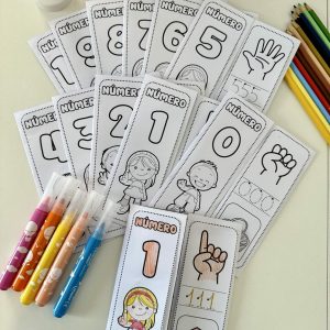 Lapbook Numerais de 0 a 10 - Matemática - Pedagogia de Ideias Lapbook Numerais de 0 a 10 - Matemática