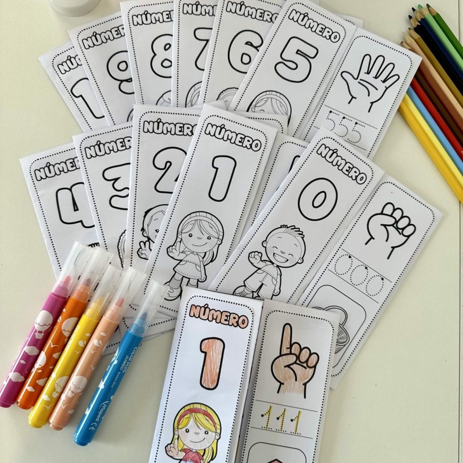 Lapbook Numerais de 0 a 10 - Matemática - Pedagogia de Ideias Lapbook Numerais de 0 a 10 - Matemática