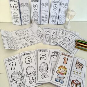 Lapbook Numerais de 0 a 10