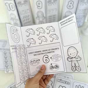 Lapbook Numerais de 0 a 10 - Matemática - Pedagogia de Ideias Lapbook Numerais de 0 a 10 - Matemática