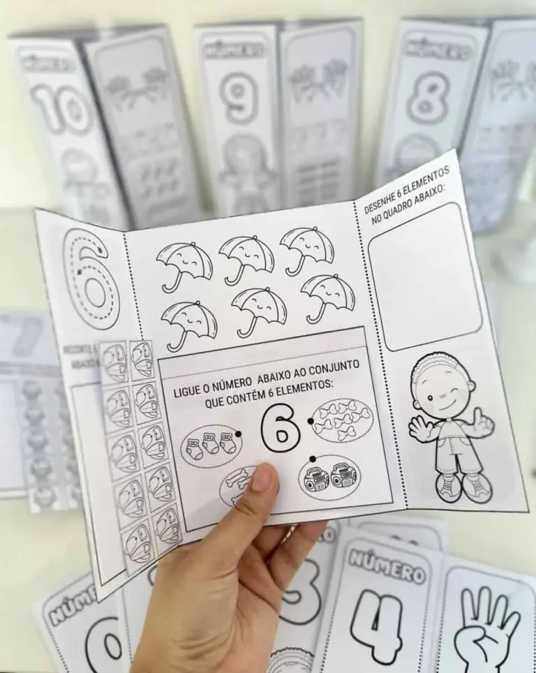 Lapbook dos Numerais de 0 a 10 — foto 8