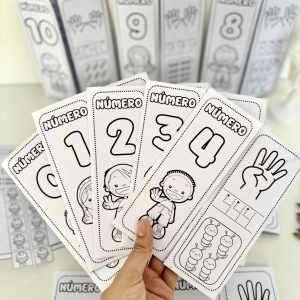 Lapbook Numerais de 0 a 10 - Matemática - Pedagogia de Ideias Lapbook Numerais de 0 a 10 - Matemática