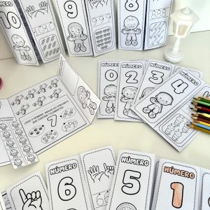 Lapbook Numerais de 0 a 10