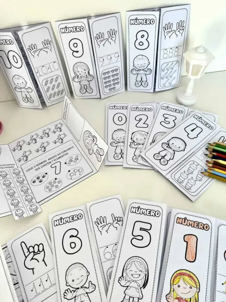 Lapbook dos Numerais de 0 a 10 — foto 6