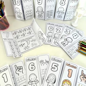 Lapbook Numerais de 0 a 10