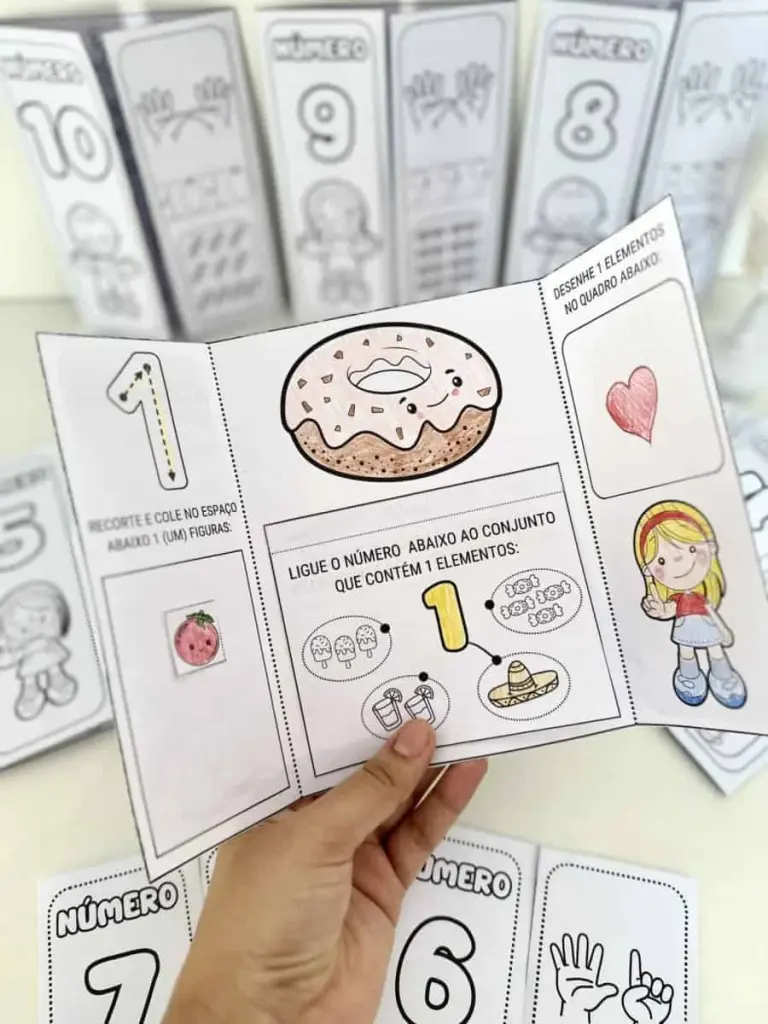 Lapbook dos Numerais de 0 a 10 — foto 4
