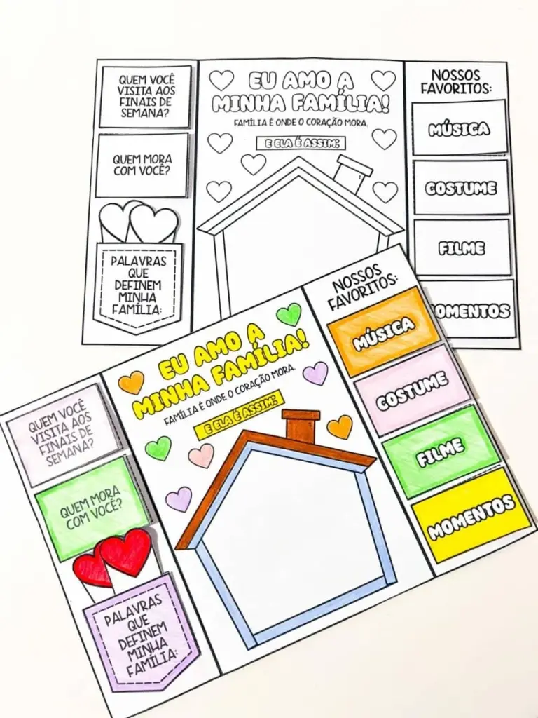 Lapbook Interativo Sobre Minha Família — foto 5