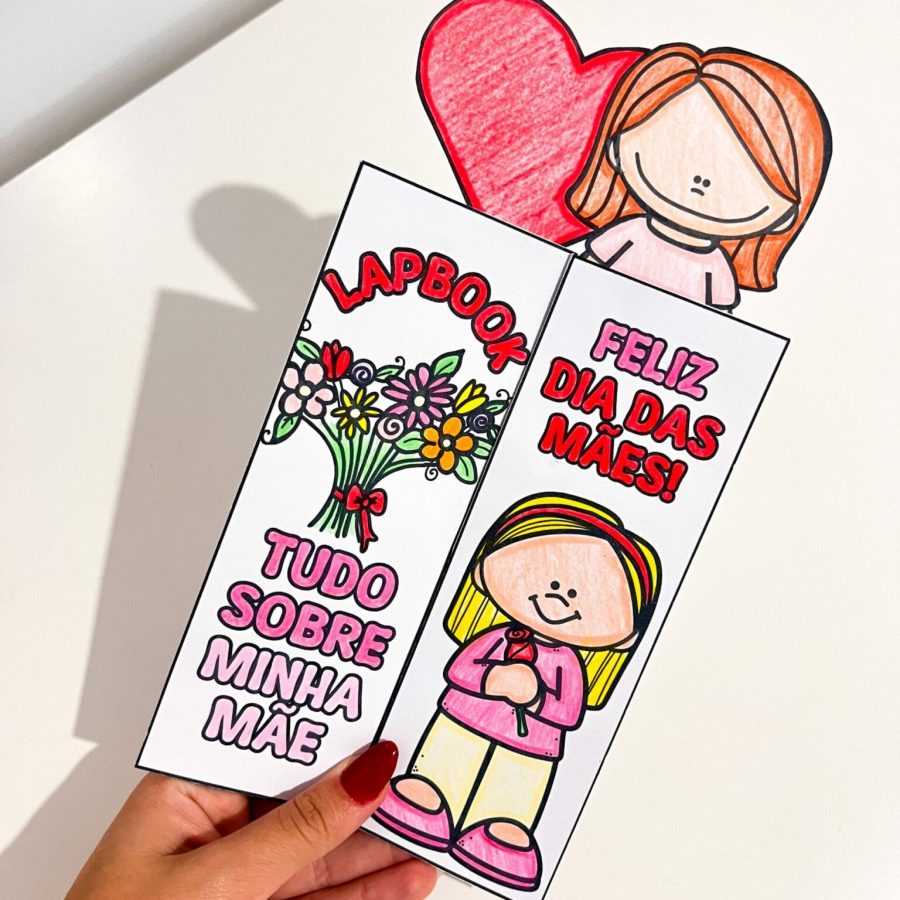 Lapbook - Tudo Sobre minha Mãe - Dia das Mães - Pedagogia de Ideias Lapbook - Tudo Sobre minha Mãe - Dia das Mães