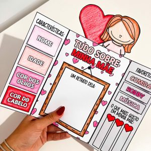 Lapbook - Tudo Sobre minha Mãe - Dia das Mães - Pedagogia de Ideias Lapbook - Tudo Sobre minha Mãe - Dia das Mães