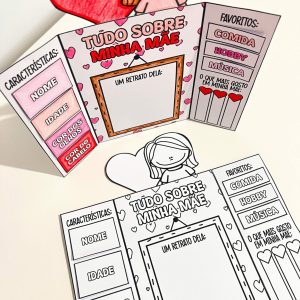 Lapbook - Tudo Sobre minha Mãe - Dia das Mães - Pedagogia de Ideias Lapbook - Tudo Sobre minha Mãe - Dia das Mães