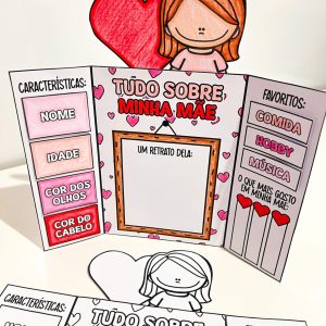 Lapbook - Tudo Sobre minha Mãe - Dia das Mães - Pedagogia de Ideias Lapbook - Tudo Sobre minha Mãe - Dia das Mães