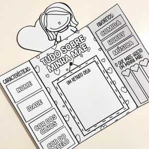 Lapbook - Tudo Sobre minha Mãe - Dia das Mães - Pedagogia de Ideias Lapbook - Tudo Sobre minha Mãe - Dia das Mães