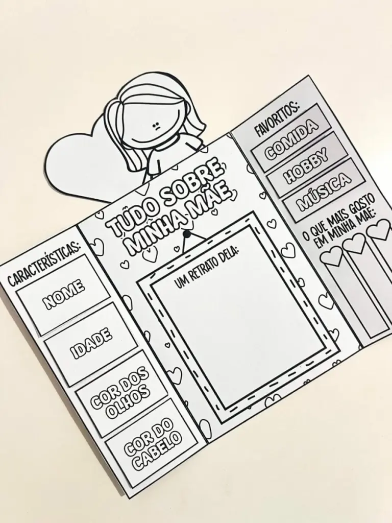 Lapbook Tudo Sobre Minha Mãe — foto 7