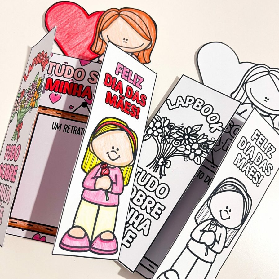 Lapbook - Tudo Sobre minha Mãe - Dia das Mães - Pedagogia de Ideias Lapbook - Tudo Sobre minha Mãe - Dia das Mães